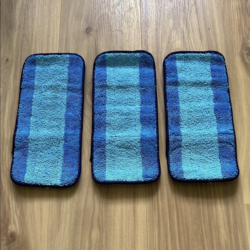 (3) NEW Bona microfiber cleaning pads